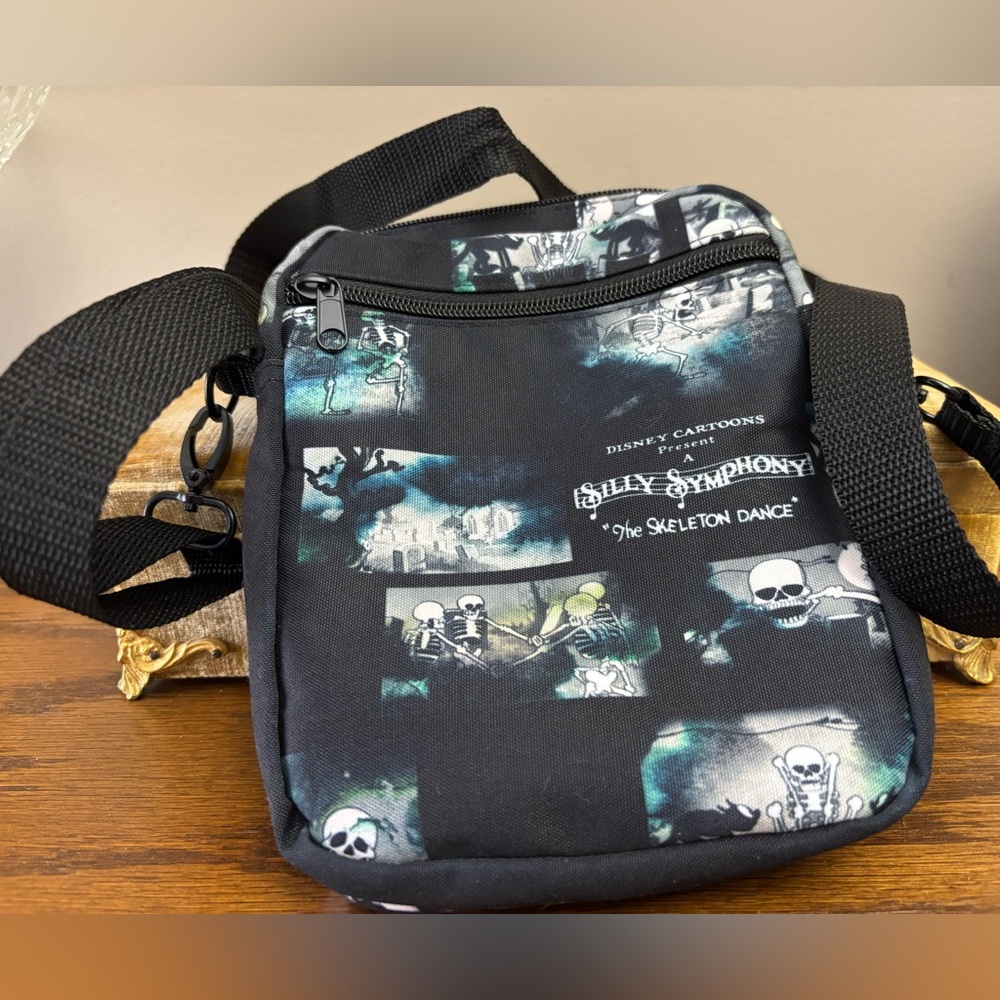 Walt Disney World “The Skeleton Dance” crossbody bag